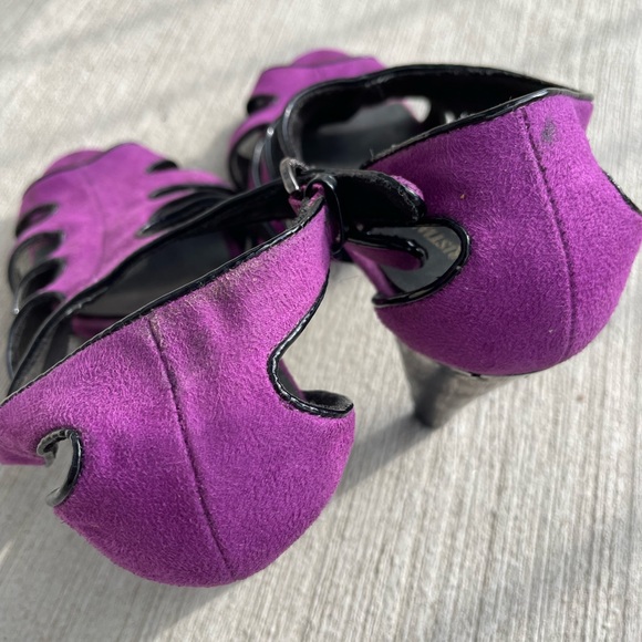 Purple Strappy Heels by Christian Siriano for Payless - Picture 10 of 10
